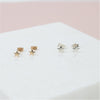 Soho Sterling Silver Mini Star Stud Earrings-Auree Jewellery