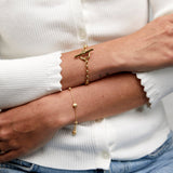 Garda 18ct Yellow Gold Vermeil Nugget Bracelet