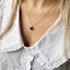 Barcelona September Birthstone Lapis Lazuli & Silver Jewellery Set-Auree Jewellery