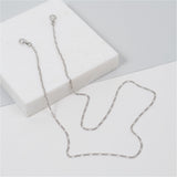 Mask Chain - Westminster Sterling Silver Spiga Mask Chain