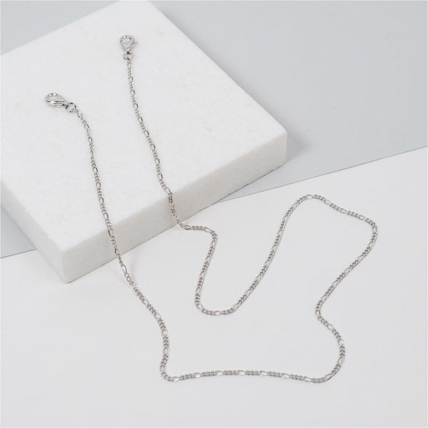 Mask Chain - Westminster Sterling Silver Spiga Mask Chain