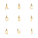 Audley 9ct Yellow Gold Alphabet Pendant (no chain)-Auree Jewellery