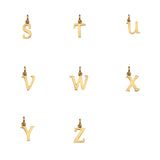 Necklaces & Pendants - Audley Gold Vermeil Alphabet Pendant