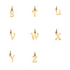Audley Gold Vermeil Alphabet Pendant-Auree Jewellery