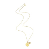 Necklaces & Pendants - Bali April Birthstone Pendant 9ct Gold & White Topaz