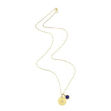Necklaces & Pendants - Bali September Birthstone Pendant 9ct Gold & Lapis Lazuli