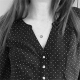 Necklaces & Pendants - Bellevue Silver Footprint Pendant