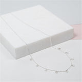 Frascati Sterling Silver Multi Disc Necklace-Auree Jewellery