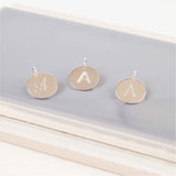 Pre-Engraved Portobello Sample Silver Disc Necklace