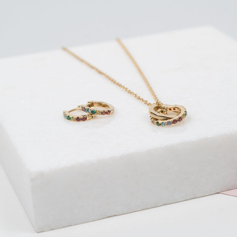 Necklaces & Pendants - Rowfant Rainbow Charity Jewellery Set