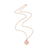 Necklaces & Pendants - Seychelles Rose Gold Spinning Love, Laugh, Travel Pendant