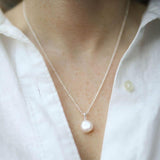 Necklaces & Pendants - Triora Baroque Pearl & Sterling Silver Pendant