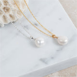 Necklaces & Pendants - Triora Baroque Pearl & Sterling Silver Pendant