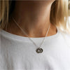 Westbourne 9ct White Gold Disc Duo Necklace-Auree Jewellery