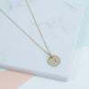 Westbourne 9ct Yellow Gold Disc Pendant-Auree Jewellery