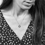 Westwick Rose Gold Vermeil Disc Pendant-Auree Jewellery