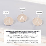 Westwick Rose Gold Vermeil Disc Pendant-Auree Jewellery