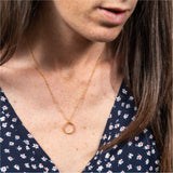 Ronda Round Yellow Gold Vermeil Jewellery Set