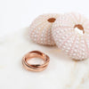 Walton Rose Gold Russian Wedding Ring 3mm-Auree Jewellery