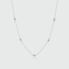 St Ives Silver Knot Necklace-Auree Jewellery