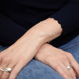 St Ives Silver Knot Bracelet-Auree Jewellery