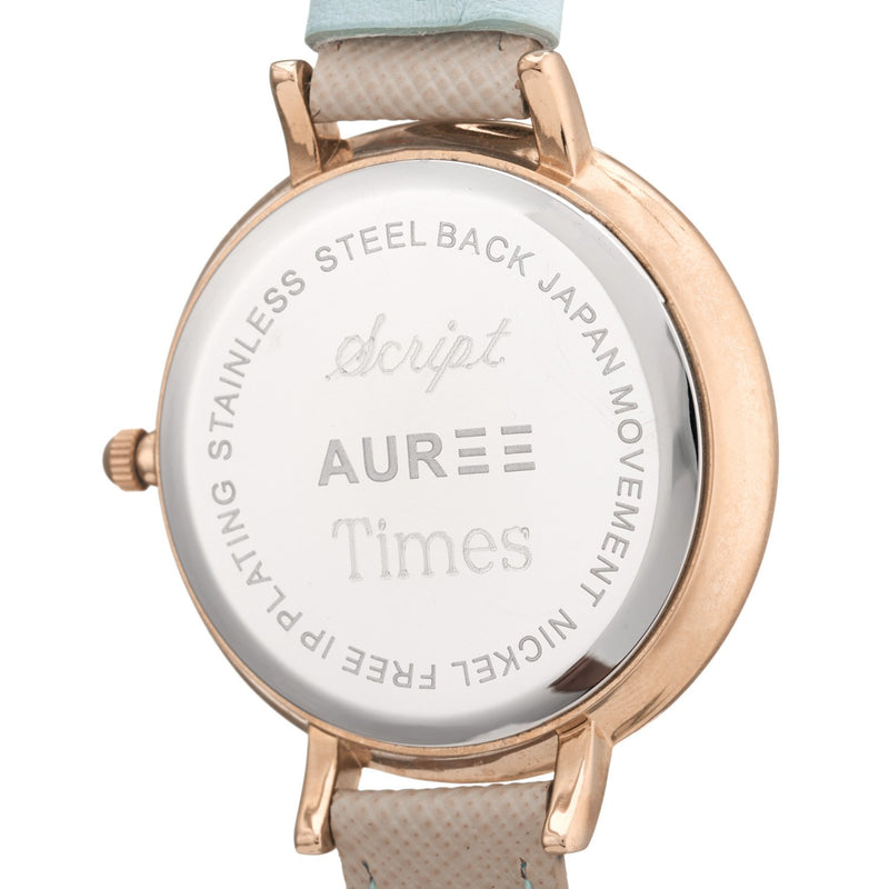 Watches - Montmartre Rose Gold Watch With Chestnut Brown & Orange Leather Strap